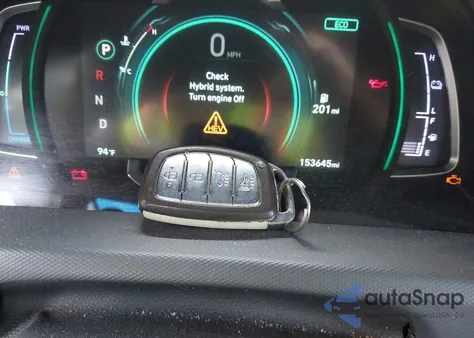 2020 Hyundai Ioniq Hybrid Se из США, поврежденный, VIN KMHC75LC8LU240689